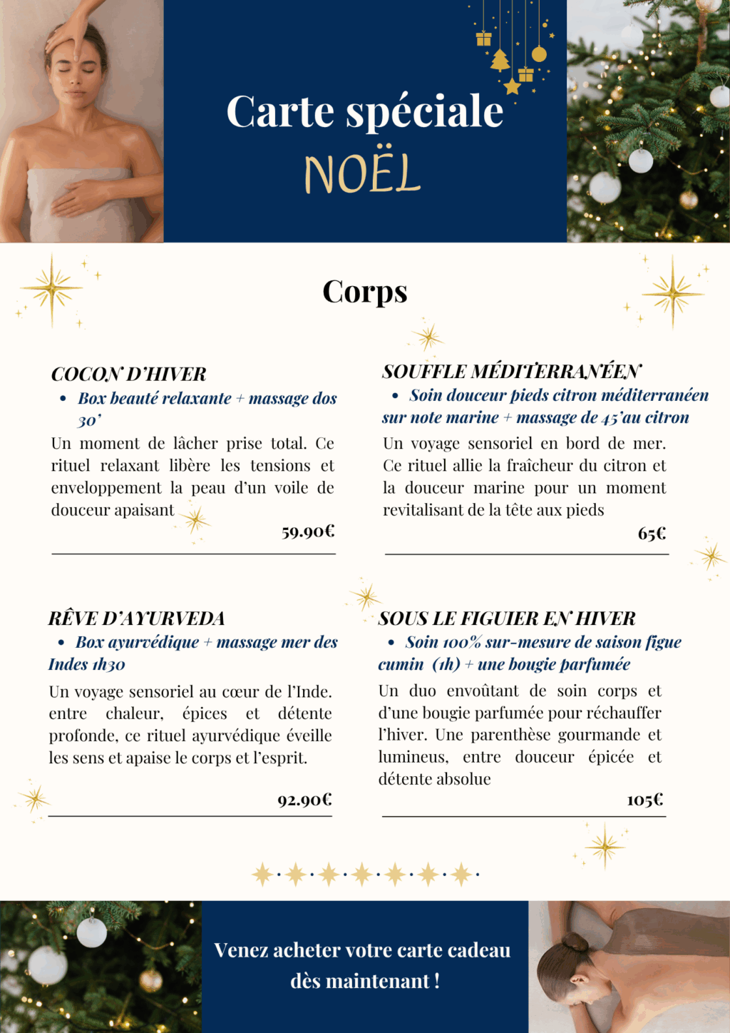 Flyer Prestations Salon de beauté Moderne Beige.zip - 1